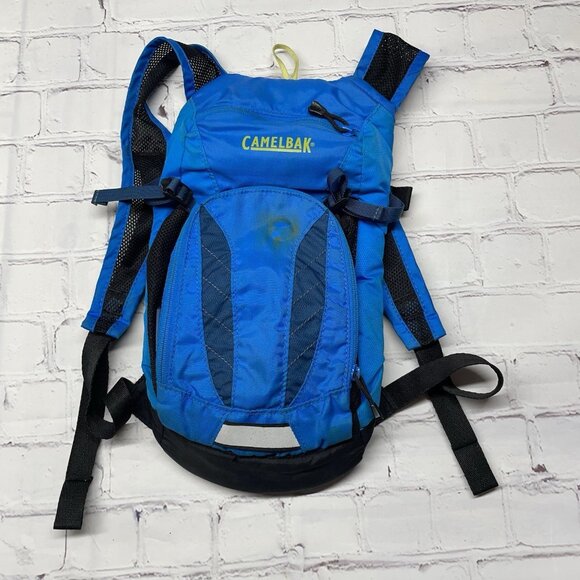 CamelBak Mini Mule 50 oz Hydration Pack Blue Cycling Hiking 1.5 L but NO BLADDER - Picture 2 of 8